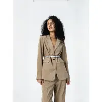 Coster Copenhagen Blazer ' Couderoy ' cinzento