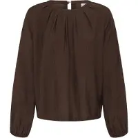 Ichi Blusa 'IHIMELDA' castanho escuro