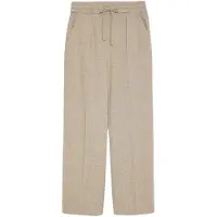 Dilvin Calças de pijama 'Lounge-Hosen' branco natural