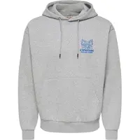 Only & Sons Sweatshirt 'ONSCERES' navy / cinzento
