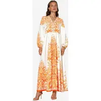 MSN Collection Vestido laranja