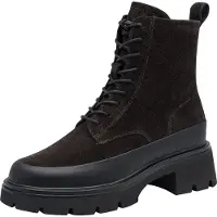 Tamaris Botim com fivela castanho / preto