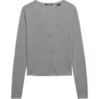 Superdry Casaco de malha 'Athletic Essential' acinzentado