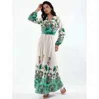 MSN Collection Vestido 'Midi' mistura de cores