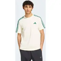 Adidas Camiseta De Manga Curta Essentials 3 Stripes Single Jersey Left Chest Branded