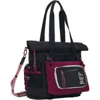 Desigual Mochila cinzento / bordeaux / preto