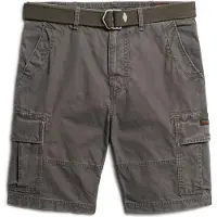 Superdry para homem. M7110434A Calções de treino Cinzento pesado (30), Casual, Cinza, Algodão