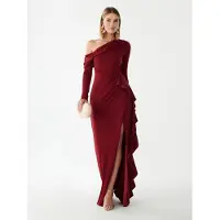 BWLDR Vestido de festa 'LORDE ' vermelho