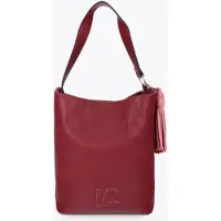 Lola Casademunt Mala de ombro bordeaux