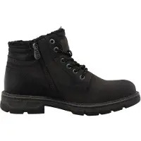 Tom Tailor Botas com atacadores antracite