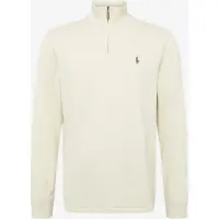 Ralph Lauren para homem. 710P07411004 Pulôver com fecho curto Estate-Rib bege (XL), Casual, Algodão, Clássico