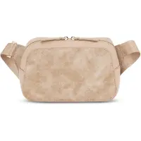Expatrié Bolsa de cintura 'Fleur' areia