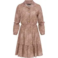 Cloud5ive Vestido castanho / cappuccino / castanho claro
