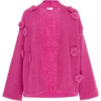 IZIA Casaco de malha rosa