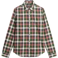 Superdry Camisa De Manga Comprida Vintage Check Pluse Size