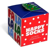 Happy socks Meias Crew Holiday Cookies Gift Set 2 Pares