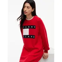 Tommy Hilfiger Vestido Curto De Manga Comprida Dw0dw23315