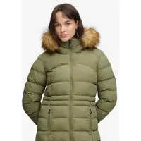 Superdry Casaco Faux Fur Fuji Longline