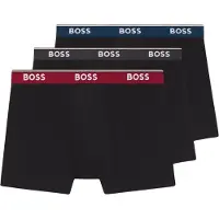 BOSS para homem. 50554694 Set 3 Boxers Power preto (XL), Homewear, Algodão