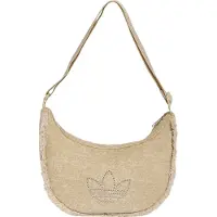 Adidas Originals Mala de Ombro Halfmoon com Aspeto Desgastado