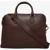Ralph Lauren para homem. 405962458002 Saco de viagem em pele granulada castanha (OSFA), Marrom, Casual