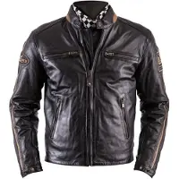 Helstons Ace Rag jaqueta de couro Castanho 2XL
