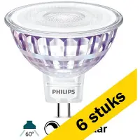 Philips lâmpada LED GU5.3 luz quente regulável 7W | 50W