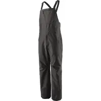 Patagonia - Calças ski - M's Powder Town Bibs - Reg Black para Homem - Nylon - Tamanho M - Preto