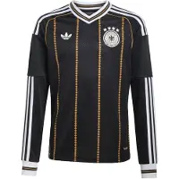 Adidas Camisa funcionais 'Deutschland 26' mostarda / preto / branco