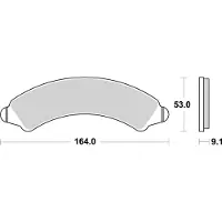 Brembo Pastilhas De Freio Sinterizadas 07po16sd