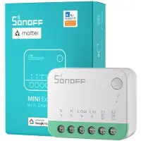 Sonoff Interruptor Wifi Inteligente Mini Minir4m Matter Homekit/smartthings/home Assistant Controladores Inteligentes