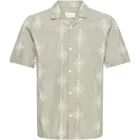 Casual Friday Camisa ' CFLeopold ' castanho