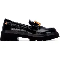 Xti para mulher. 13040301-NEGRO Sapatos 130403 preto (37), 1 a 3cm, Nenhum, Casual, Charão