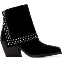Xti para mulher. 14446401-NEGRO Botins 144464 preto (41), 5 a 8cm, Zíper, Casual