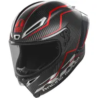 AGV Pista GP RR 2.6 Performante Carbono/Vermelho XL unissexo preto