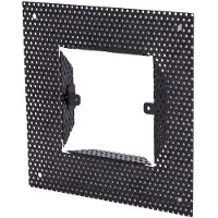 SLV Mobala moldura de encastrar, largura 13,5 cm, preto, plástico