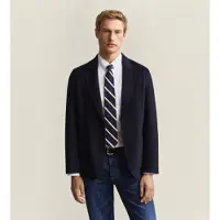 Gant para homem. 7706381 Blazer costurado à mão azul-marinho (60), Casual, Clássico, Poliéster