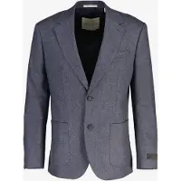 Gant para homem. 7706385 Casaco de fato espigado cinza (48), Casual, Lã, Clássico