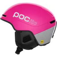 POC - Capacetes ski Criança - POCito Obex MIPS Fluorescent Pink para criança - Tamanho criança 51-54 cm - Rosa