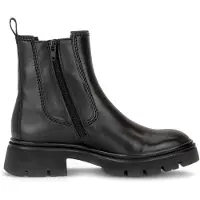 Gabor Botas chelsea 'Stiefelette Damen 8021.01.005 Echtleder in schwarz' preto