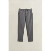 Gant para homem. 1505010 Calça chino Slim Fit cinza (31/32), Casual, Algodão