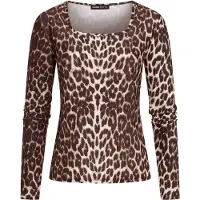 Cloud5ive Camisa creme / castanho / caramelo