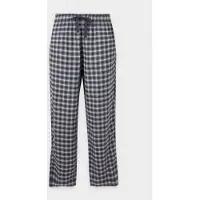 Hollister Calças de pijama cinzento claro / cinzento escuro / preto