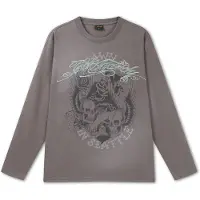Ed Hardy Camisa cinzento / mistura de cores