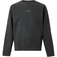 GUESS Sweatshirt mosqueado preto / prata