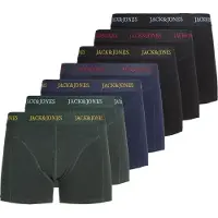 Jack & Jones Junior Cueca 'JACBLAZE' azul escuro / amarelo / verde / preto