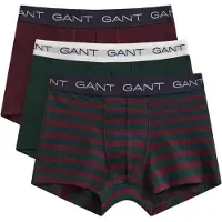 Gant Boxers marinho / abe / vermelho vinho / branco