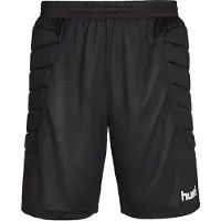 Hummel Calças de desporto preto / branco