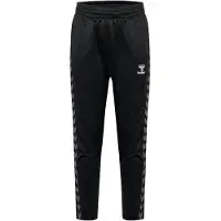Hummel Calças de desporto cinzento escuro / preto / branco