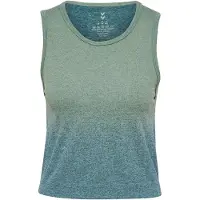 Hummel Top Sem Mangas Yoga Seamless Gradient Crop